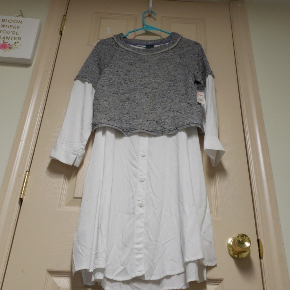 Sweatshirt Shirt Dress